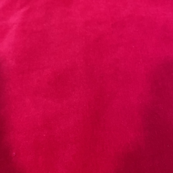 Classic Red Velvet Christmas Noel Embroidered & Beaded Table Runner - Picture 5 of 5